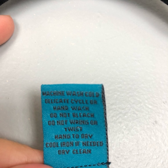 D Swim black & White polka dot cover up Sz Large - Picture 6 of 6